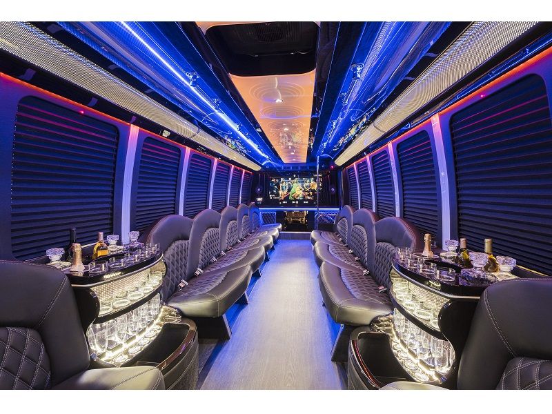 40 Passenger Limo Party Bus 1050322 